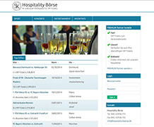 Hospitality Börse